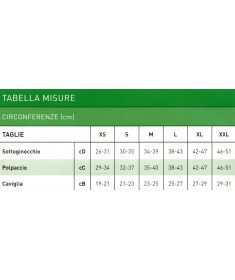 Ro+Ten - Linea Natural - Calze medicali in filato misto-cotone, classe 1, punta aperta - AD Gambaletto (paio)